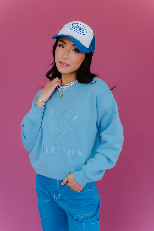 Mali-boo Babe Pullover// Blue